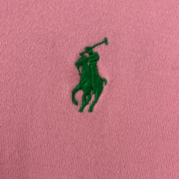 Ralph Lauren Pink Polo Dress with Green Logo - Picture 3 of 13